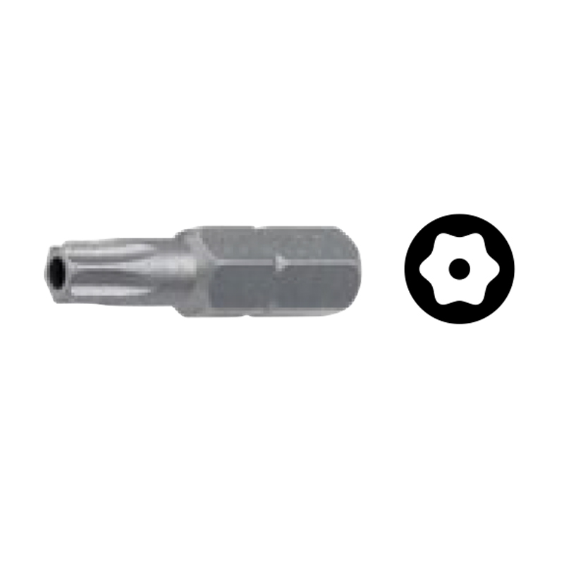 T40 x 1" TORX® Star Tamper Bits