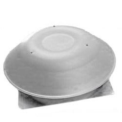 Lomanco 135 Mushroom Roof Vent Mill Finish
