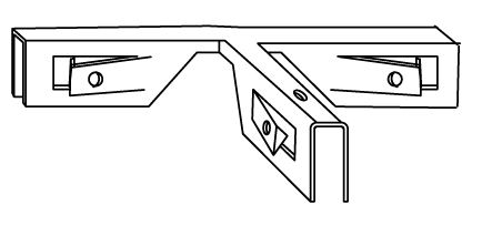 Armstrong 3 Way Grid Clip