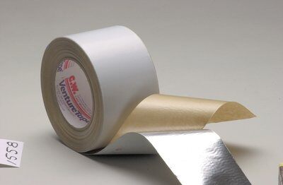 THERMAX White Foil Tape 3"x150' 16 Rolls/CT