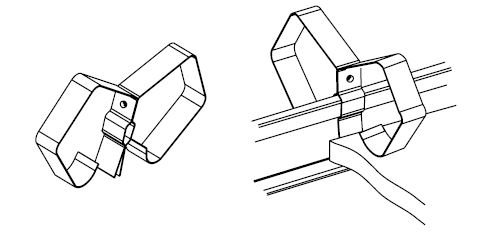 Armstrong Retention Clip for Lay In Panels