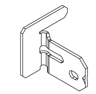 Armstrong Single Tee Adapter Clip 120/CT
