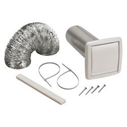 Broan 4" Wall Duct Kit