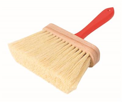 Tampico Masonry Brush Red Handle