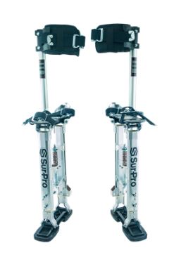 Sur-Pro Adjustable Stilts Aluminum 18"-30"