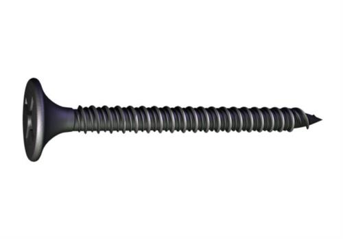 Screws 1 1/4" Hi-Lo Thread Black 8,000/CT