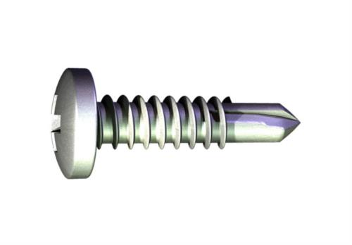 10-16x3/4" Pan Head Drill Point Zinc 400/CT