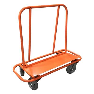 Drywall Cart 3200 Lb 4 Swivel Wheels Orange