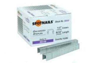 Spotnail Chisel Point Staples 5/16" 5,000/CT