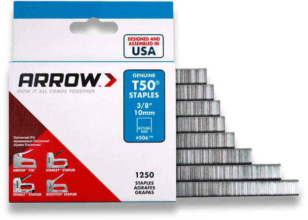 Arrow T50 Heavy Duty Staple 5/16" 4 Pack