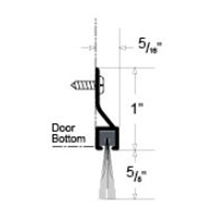 Visco Door Sweep 5/8"x36' Aluminum