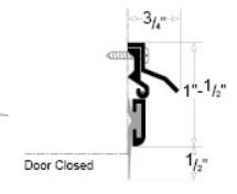 Visco Automatic Door Bottom 36