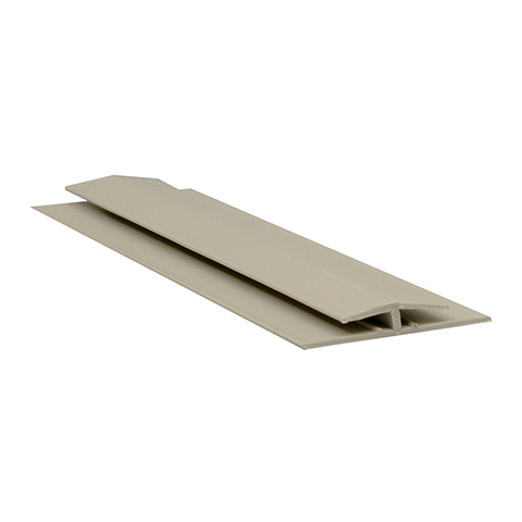 Crane Pearl Gray Division Bar 10' - PVC