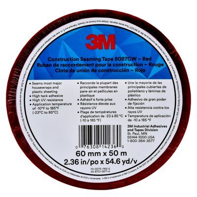 Red Seaming Tape 8087 1.88"x163.8'