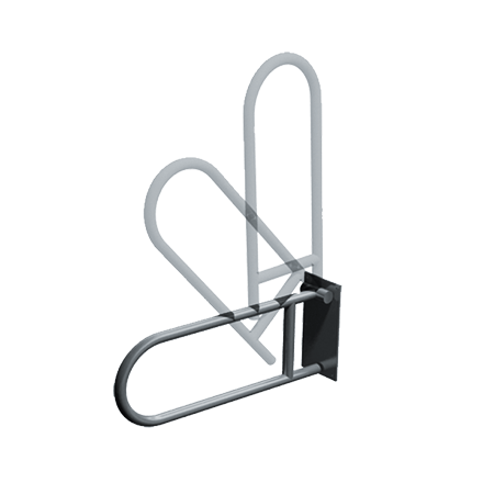 1 1/4" Swing Down Grab Bar 3413-25  (Peened)