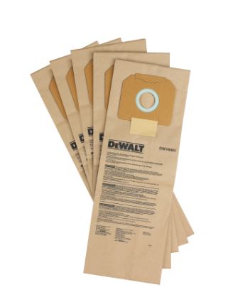 Dewalt Paper Bag 8/10 Gallon