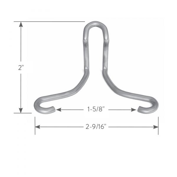 Furring Channel Clip 1 1/2" 500 Clips/CT