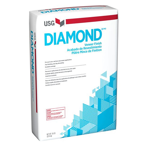USG Diamond Veneer Finish Plaster 50 lb Bag