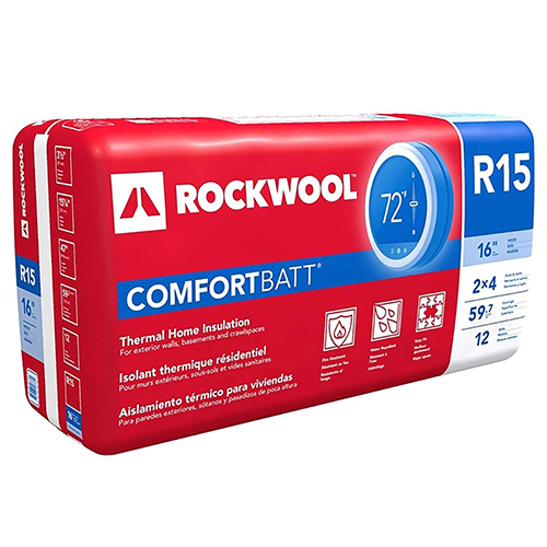Rockwool/Roxul ComfortBatt R15 3.5"x15.25"x47"
