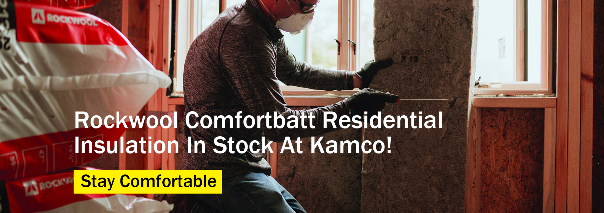Rockwool Comfortbatt Banner