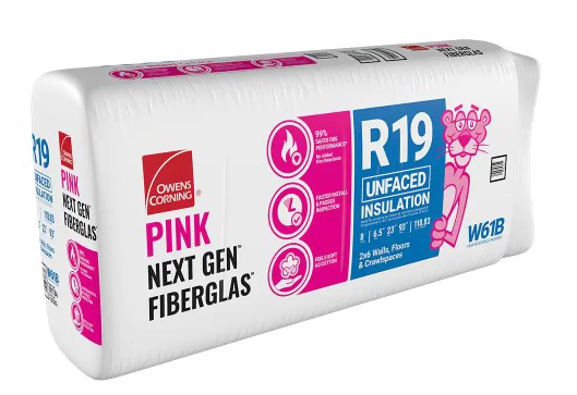 Unfaced R19x23"x93" Batt W61