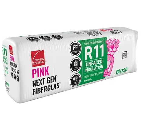 Unfaced R11x15.25"x93" Batt BU120